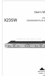 Alto X23SW Посібник користувача