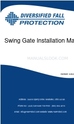 Diversified Fall Protection Swing Gate Panduan Instalasi