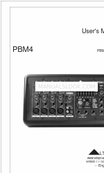 Alto PBM4 SISTEMA Benutzerhandbuch