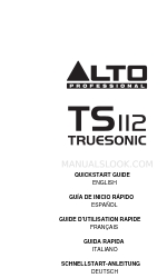 Alto Professional TRUESONIC TS112 Посібник із швидкого старту