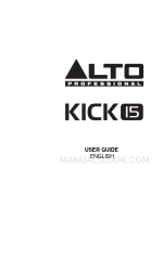 Alto Professional KICK I5 Manual do utilizador