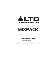 Alto Professional MIXPACK Manual de início rápido