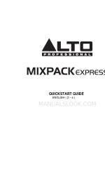 Alto Professional MIXPACK EXPRESS Manual de início rápido