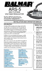 Balmar ARS-5 설치 및 운영 매뉴얼