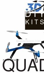 3DR Quad Frame Kit Petunjuk Manual