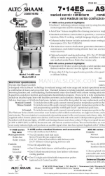 Alto-Shaam ASC-4E Series Fiche technique