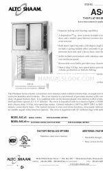 Alto-Shaam ASC-4E Series Fiche technique