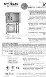 Alto-Shaam Combitherm 10.18ESi Specifications