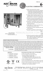 Alto-Shaam Combitherm 6.10ESiN Lembar Spesifikasi