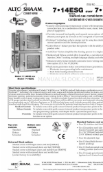 Alto-Shaam COMBITHERM 7-14ESG Series Spezifikationen