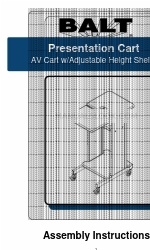 Balt Presentation Cart Montageanleitung Handbuch