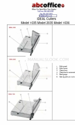 ABC Office IDEAL 1036 Manuale d'uso