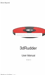 3dRudder Foot-powered Gaming and VR Motion Controller User Manual