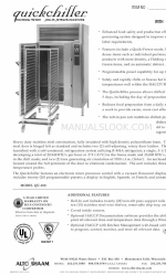 Alto-Shaam Quickchiller QC-100 사양 시트