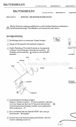 BALTENSWEILER HALO LED S Montage- en bedieningsinstructies