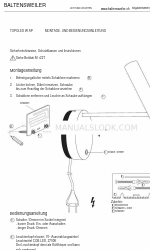 BALTENSWEILER TOPOLED W AP Instruções de montagem e de utilização