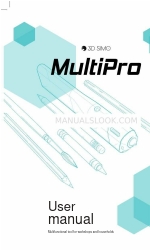 3dsimo MultiPro Manual do utilizador