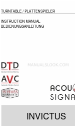 Acoustic Signature Invictus Neo Instruction Manual