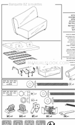 Camif BZ Garance 100306891100 Instructions d'assemblage