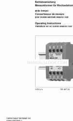 Camille Bauer 136607 Operating Instructions Manual