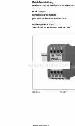 Camille Bauer GOSSEN METRAWATT SINEAX I 538 Manual de instrucciones