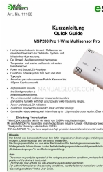 esera auto connect MSP200 Pro Kurzanleitung