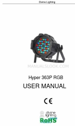 Divine Lighting Hyper 363P RGB Manuel de l'utilisateur