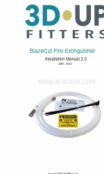 3DUpFitters BlazeCut Fire Extinguisher Installationshandbuch