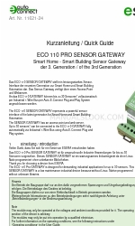 esera ECO 110 PRO Beknopte handleiding