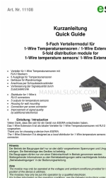 esera 11108 Краткое руководство