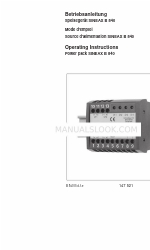 Camille Bauer SINEAX B 840 Operating Instructions Manual