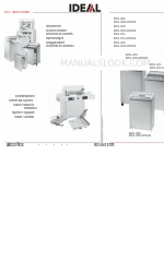 ABC Office IDEAL 2401-Cross/Cut Інструкція з експлуатації Посібник з експлуатації