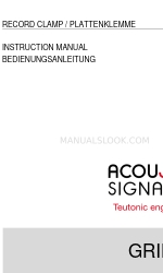 Acoustic Signature GRIP S Instrukcja obsługi