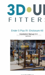 3DUpFitters Ender 5 Plus R1 Enclosure Kit Installatiehandleiding