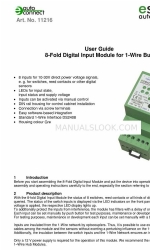 esera automation 11216 Manual do utilizador