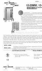 Alto-Shaam CombiMate 12-20W Specificaties