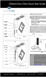 ClearCube CD9424 Skrócona instrukcja obsługi