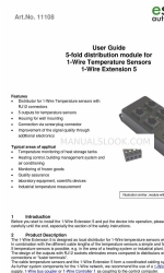 esera automation 1-Wire Extension 5 Panduan Pengguna