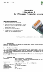 esera automation 1-Wire Controller 2 Manual do utilizador