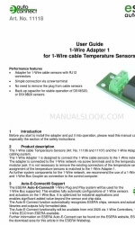 esera automation Auto-E-Connect 11118 Руководство пользователя