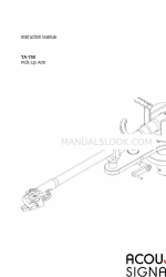 Acoustic Signature TA-700 Instrukcja obsługi