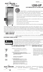 Alto-Shaam HALO HEAT 1200-UP/STD Specification Sheet