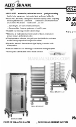 Alto-Shaam HALO HEAT 20-20W Lembar Spesifikasi