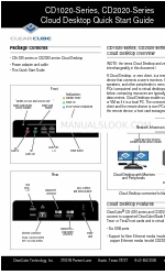 ClearCube CD2020 Series 빠른 시작 매뉴얼