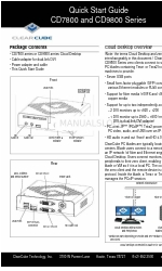 ClearCube CD7800 Series Skrócona instrukcja obsługi