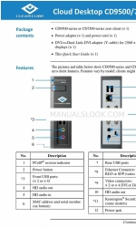 ClearCube Cloud Desktop CD7500 series Skrócona instrukcja obsługi