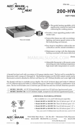 Alto-Shaam Halo Heat 200-HW/D6 仕様書
