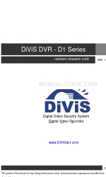 Divis 48016D1 Hardware installatiehandleiding