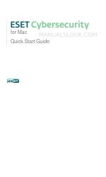 ESET CYBERSECURITY - QUICK START GUIDE FOR MAC Skrócona instrukcja obsługi