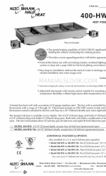Alto-Shaam Halo Heat 400-HW Fiche technique